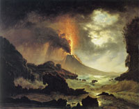 Johan Christian Dahl Eruption of Vesuvius