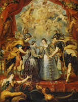 Peter Paul Rubens The Exchange of the Princesses at Hendaye