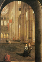 Samuel van Hoogstraten Interior of Westminster Abbey, London
