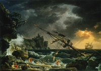 Claude-Joseph Vernet The Shipwreck