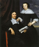 Wallerant Vaillant Portrait of a Couple