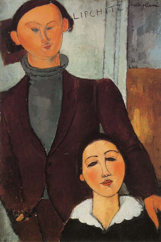 Amedeo Modigliani - Jacques and Berthe Lipchitz