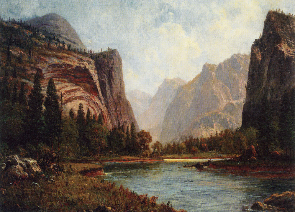 Albert Bierstadt - Gates of the Yosemite