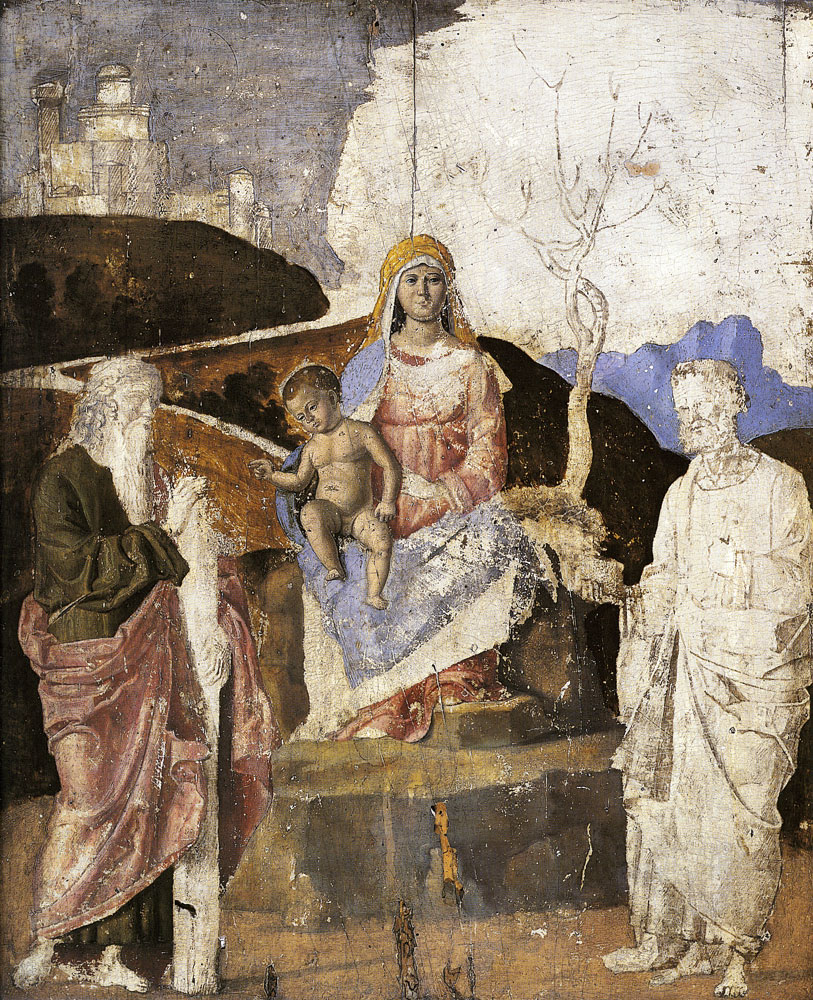 Follower of Cima da Conegliano - The Virgin and Child with Saints Andrew and Peter