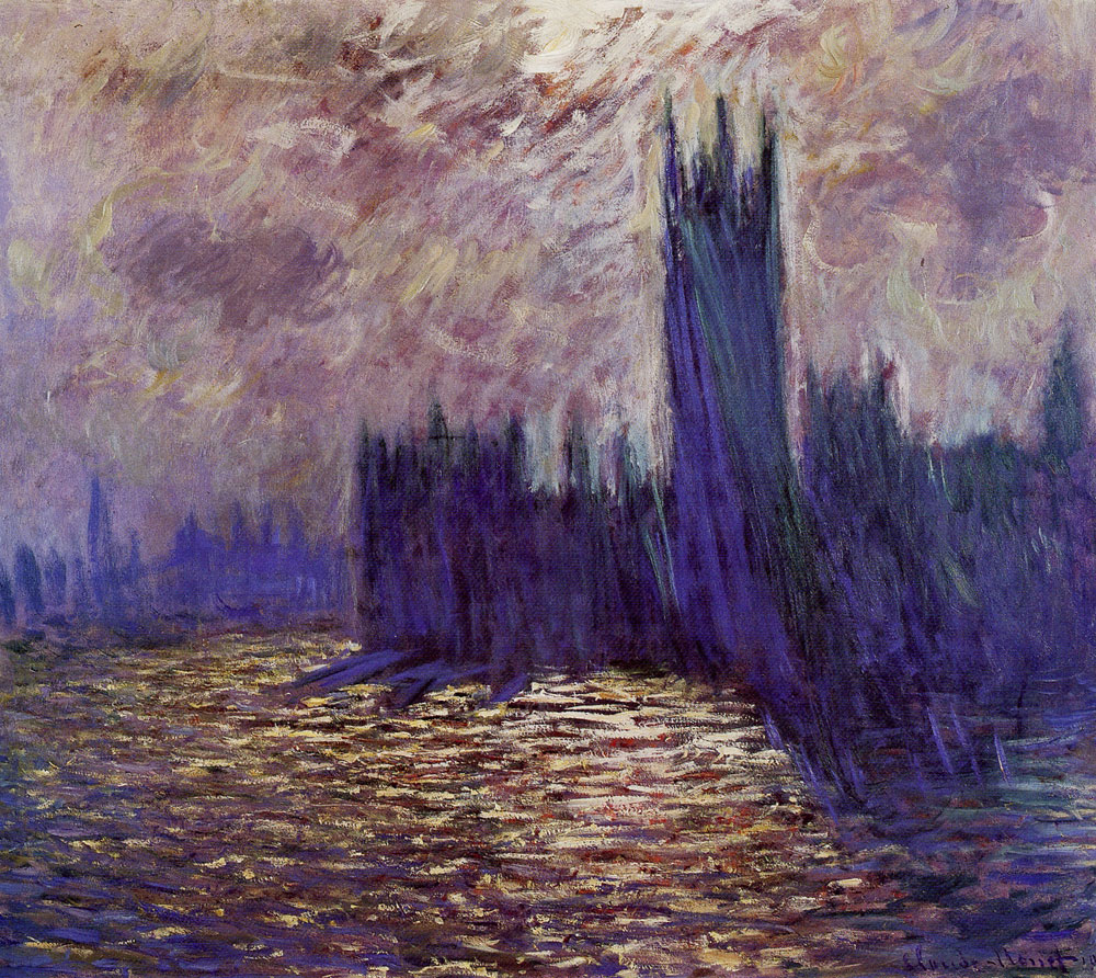 Claude Monet - Houses of Parliament, London