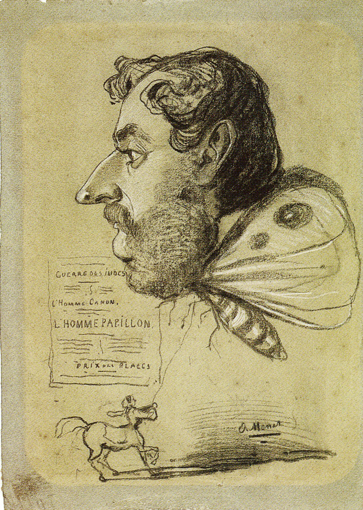 Claude Monet - Caricature of Jules Didier