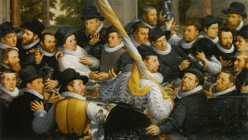 Cornelis Cornelisz. van Haarlem - Feast of a Civic Guard