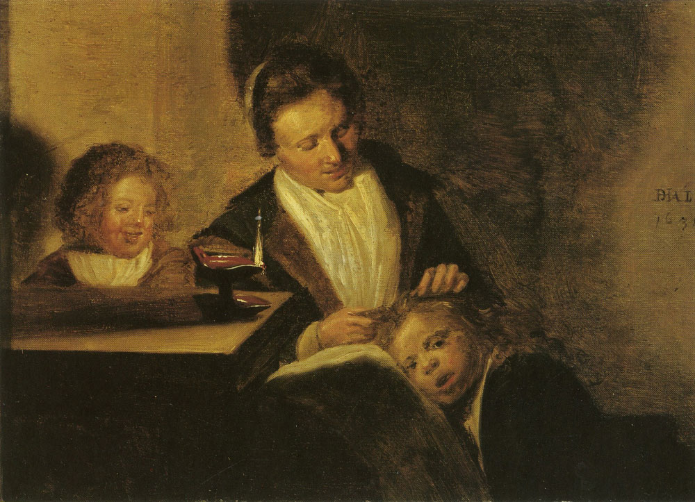 Dirck Hals - Mother with Children