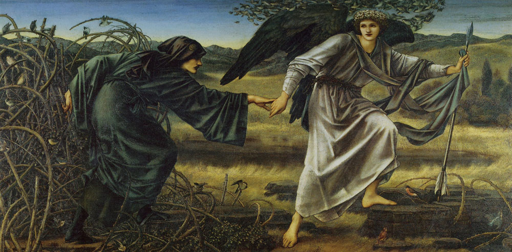Edward Burne-Jones - Love leading the pilgrim