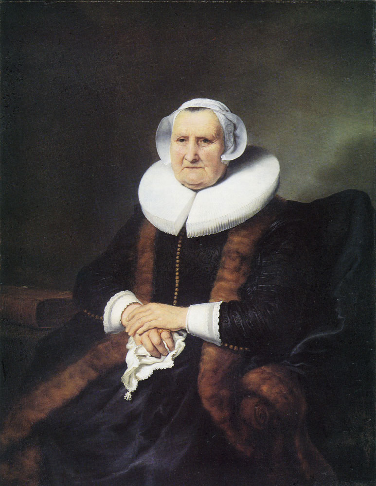 Ferdinand Bol - Portrait of Elisabeth Bas