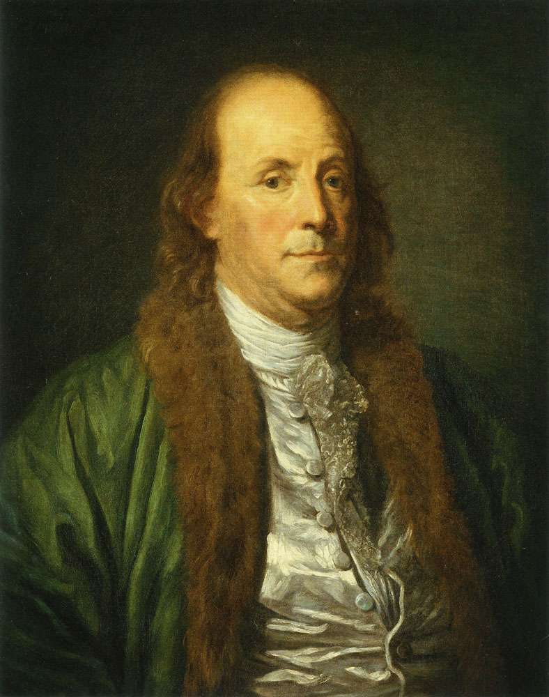 After Jean-Baptiste Greuze - Benjamin Franklin