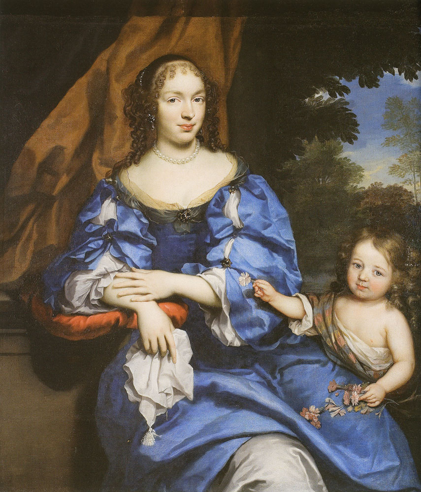 Jacob van Loo - Woman and child