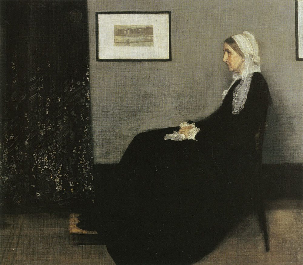 James Abbott McNeil Whistler - Arrangement in Grey and Black No 1: Portrait of the Artist's Mother