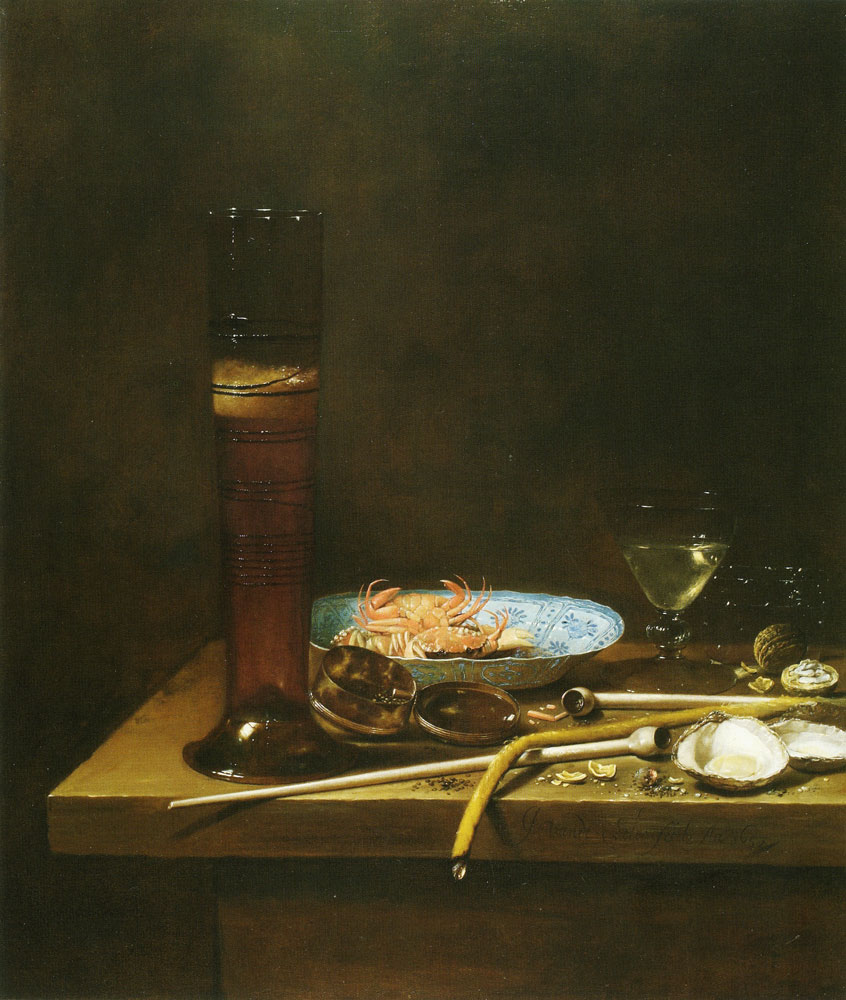 Jan van de Velde - Still Life with Pass Glass