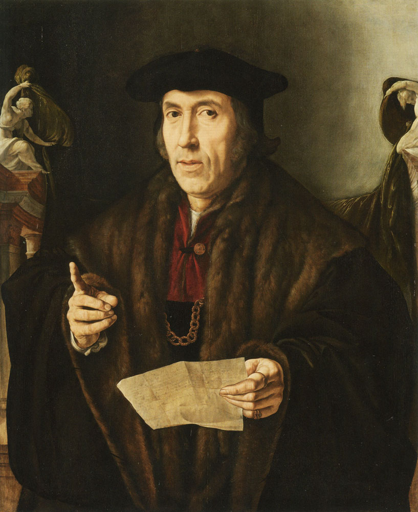 Jan Cornelisz. Vermeyen - Portrait of a Man