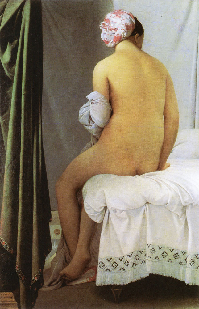 Jean Auguste Dominique Ingres - The Bather of Valpinçon