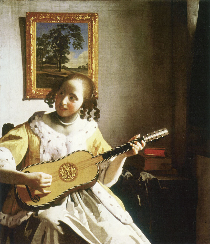 Johannes Vermeer - The Guitar Player