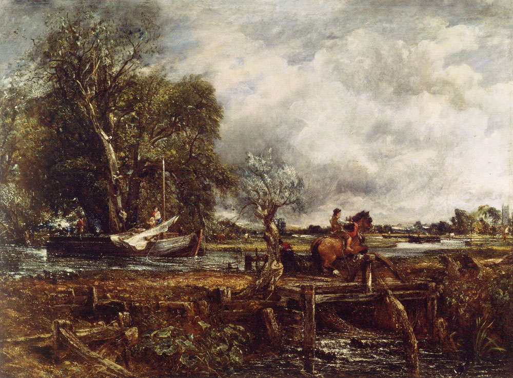 John Constable - The leaping horse