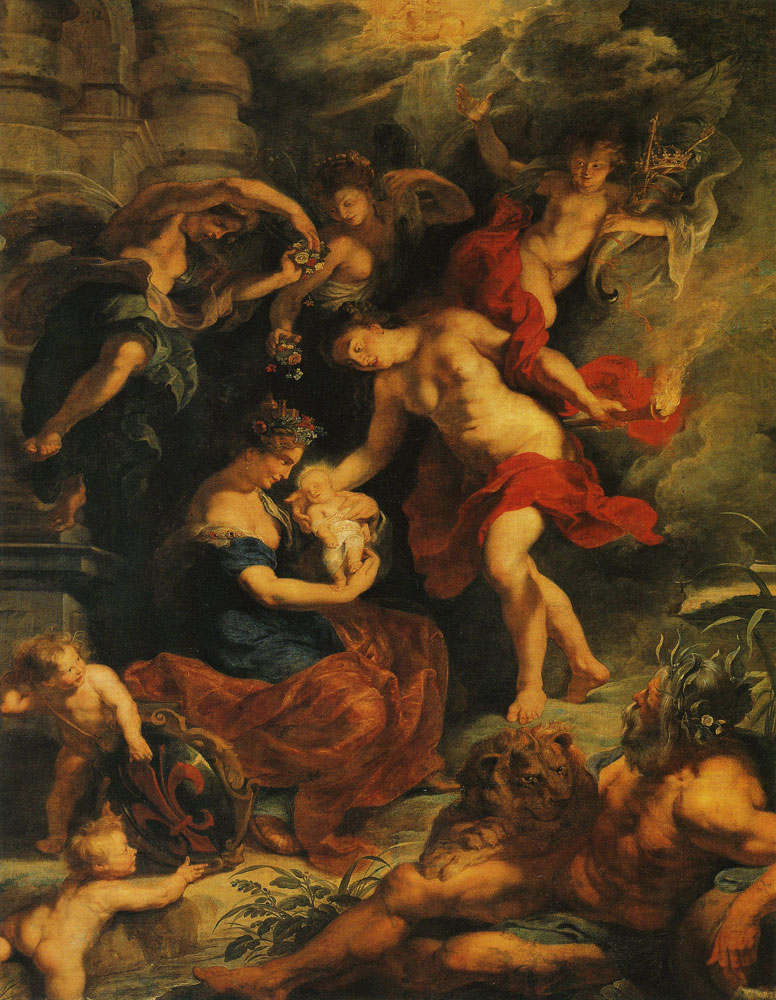 Peter Paul Rubens - The Birth of Marie