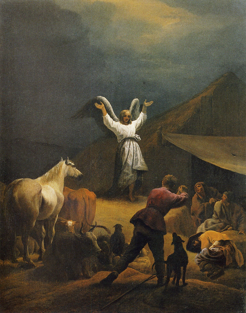 Pieter van Laer - Annunciation to the shepherds