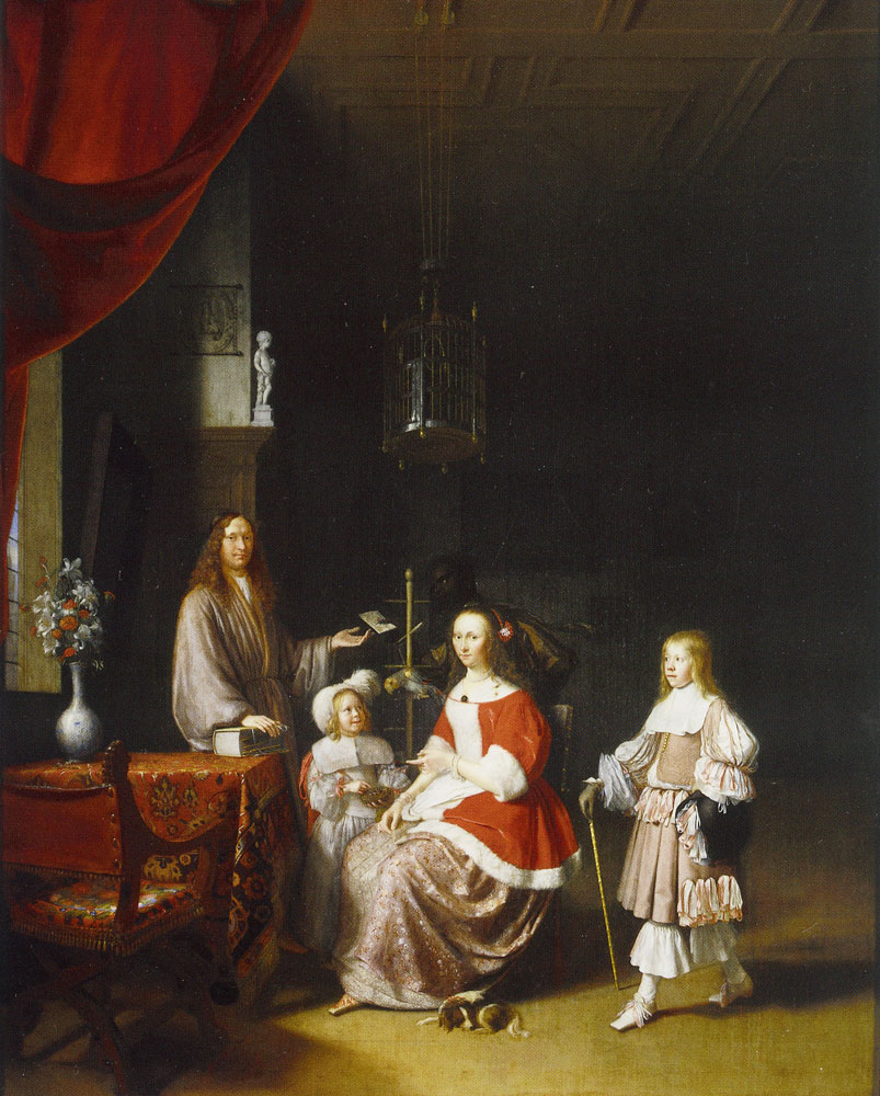 Pieter van Slingelandt - Portrait of François Meerman and his Family