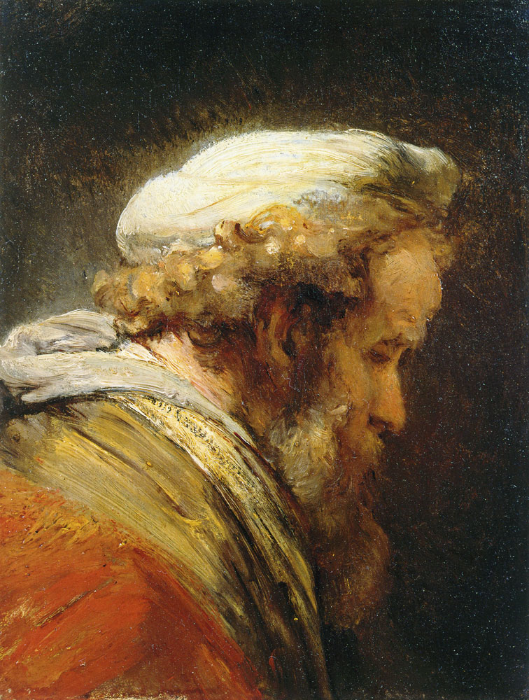 Rembrandt - Study of an Old Man