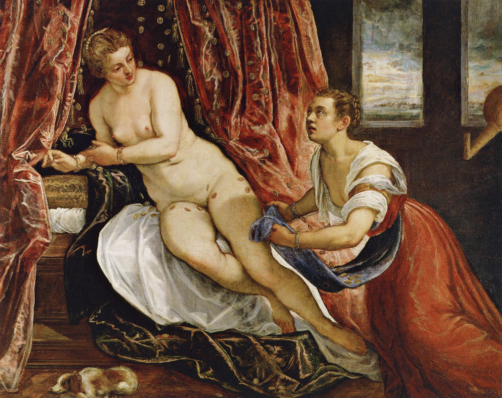 Tintoretto - Danaë