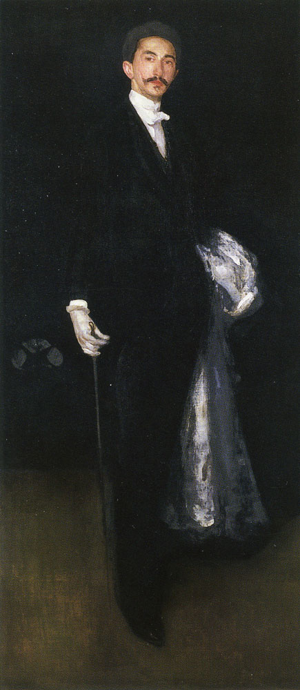 James Abbott McNeil Whistler - Arrangement in Black and Gold: Comte Robert de Montesquiou-Fezensac
