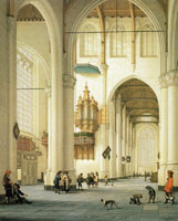 Anthony de Lorme - Interior of the St. Laurenskerk, Rotterdam