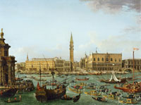 Antonio Joli The Bacino di San Marco and the Molo, Venice