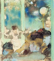 Edgar Degas Mademoiselle Bécat at the Café des Ambassadeurs