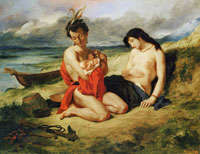 Eugene Delacroix The Natchez