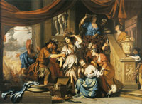 Gerard de Lairesse Achilles Discovered Among the Daughters of Lycomedes