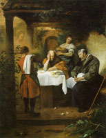Jan Steen The Supper at Emmaus
