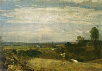 John Constable Dedham from Langham