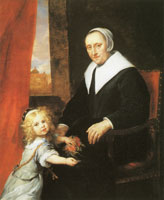 Jürgen Ovens Grandmother with her grandchild