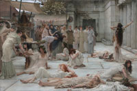 Lawrence Alma-Tadema The women of Amphissa