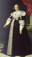 Nicolaes Eliasz. Pickenoy Portrait of Catharina Hooft