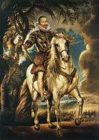 Peter Paul Rubens Equestrian Portrait of the Duke or Lerma