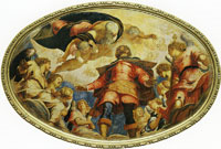 Tintoretto Saint Roch in Glory