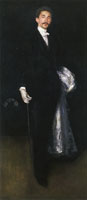 James Abbott McNeil Whistler Arrangement in Black and Gold: Comte Robert de Montesquiou-Fezensac
