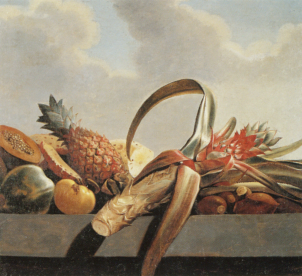 Albert Eckhout - Pineapples and Papayas