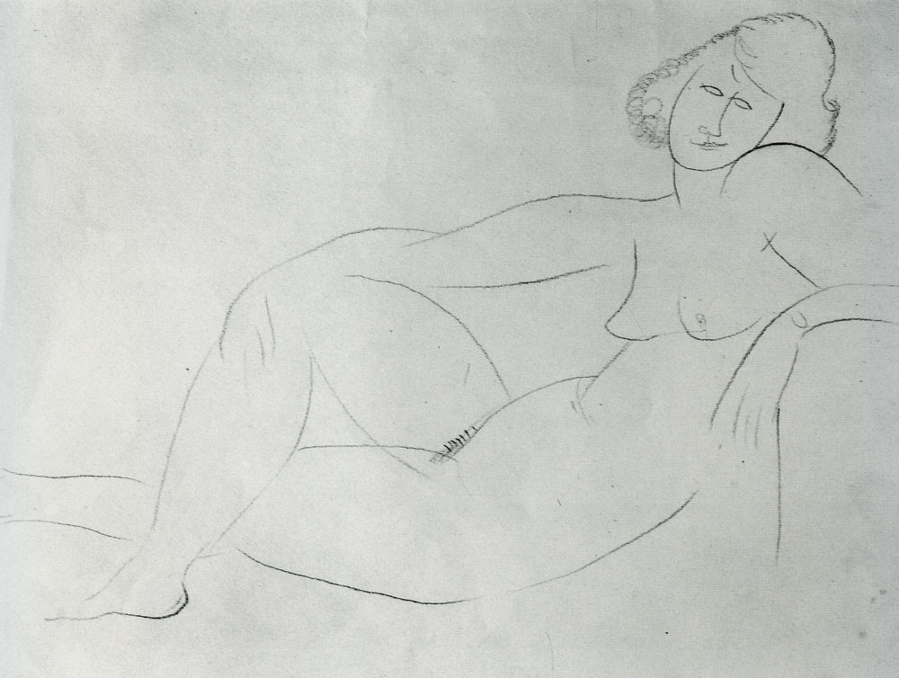 Amedeo Modigliani - Reclining Nude