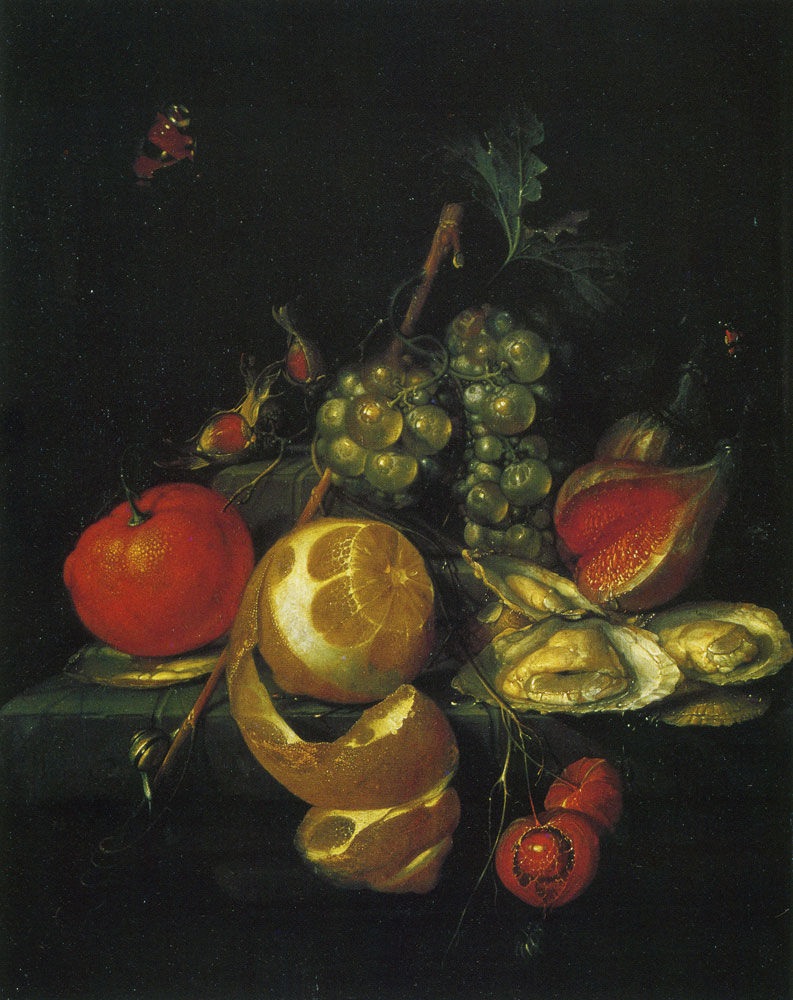 Cornelis de Heem - Still Life with fruit and Oysters