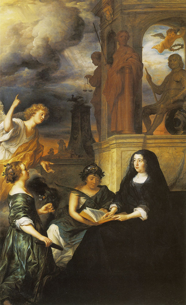 Govert Flinck - Hope Comes to Amalia van Solms at the Tomb of Frederik Hendrik