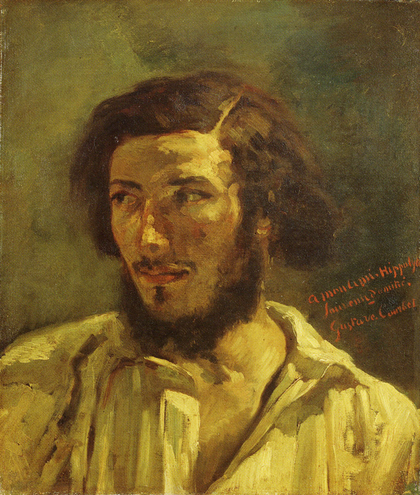 Gustave Courbet - Portrait of Hippolyte