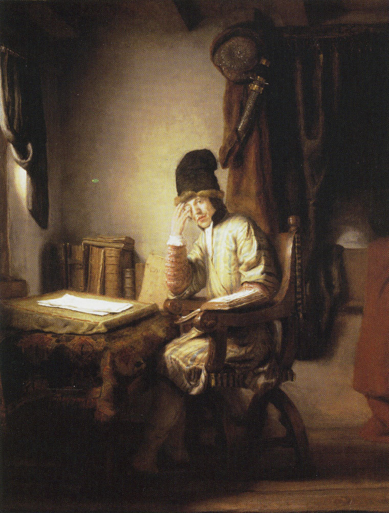 Heijmen Dullaert - Young Scholar in His Study