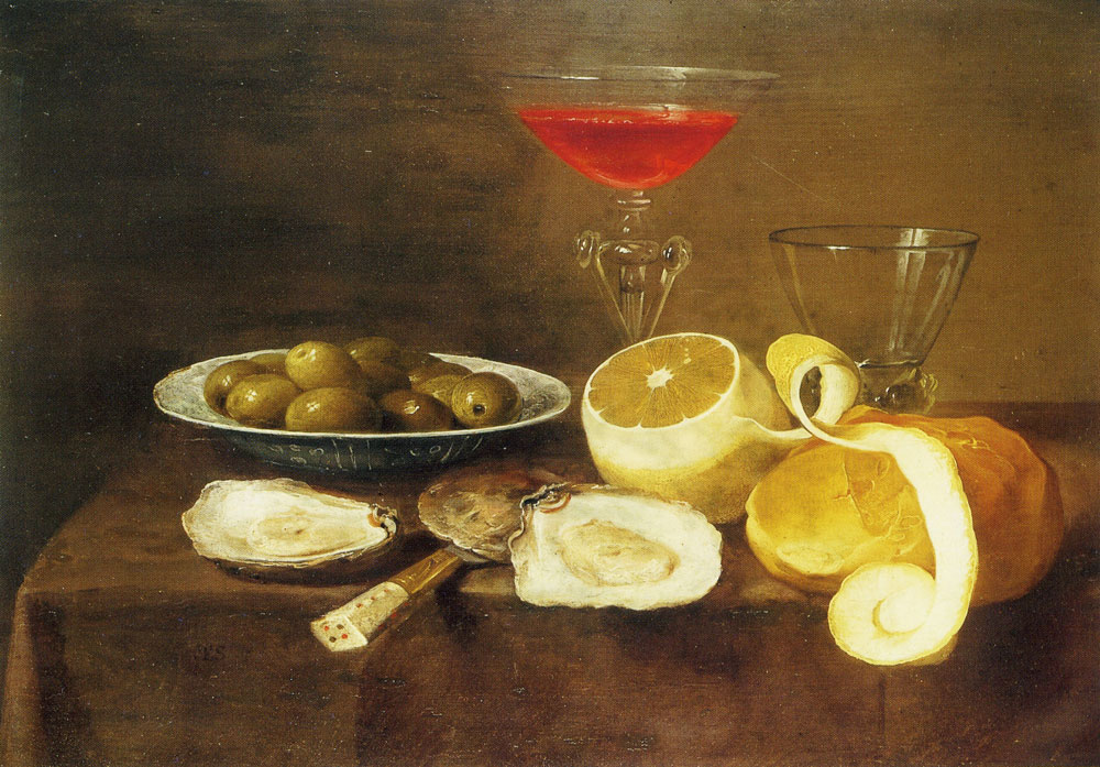 Jacob Foppens van Es - Still Life with Oysters