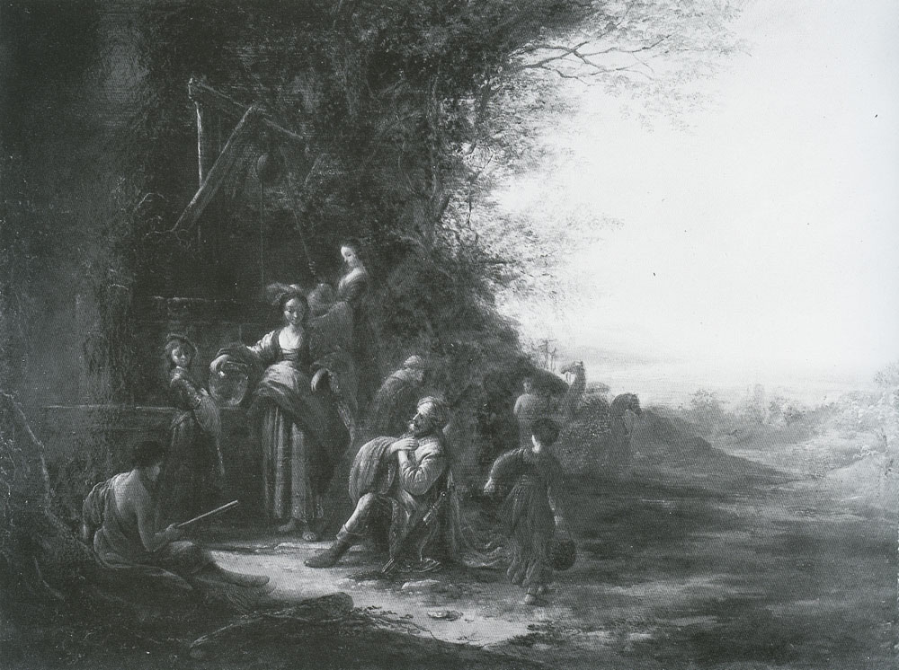 Jacob de Wet the Younger - Elieser and Rebecca at the Well