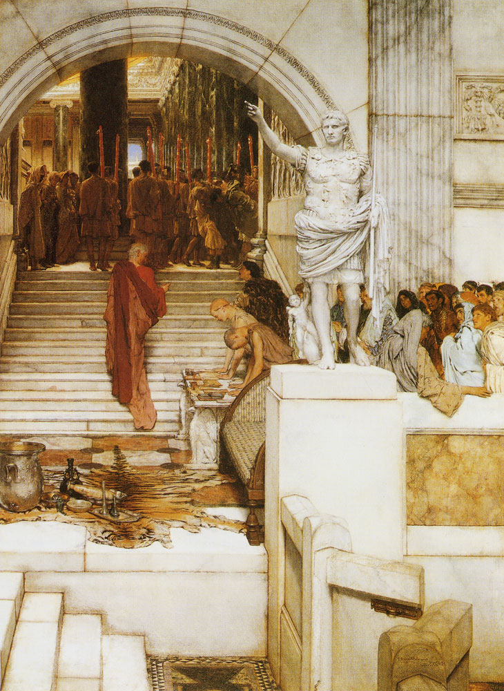 Lawrence Alma-Tadema - After the Audience
